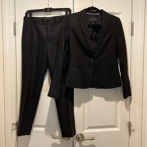 Banana Republic SPARKLY Black Suit Small